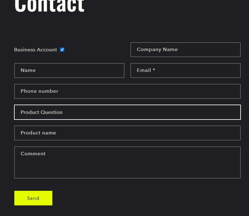 Contact Form Image